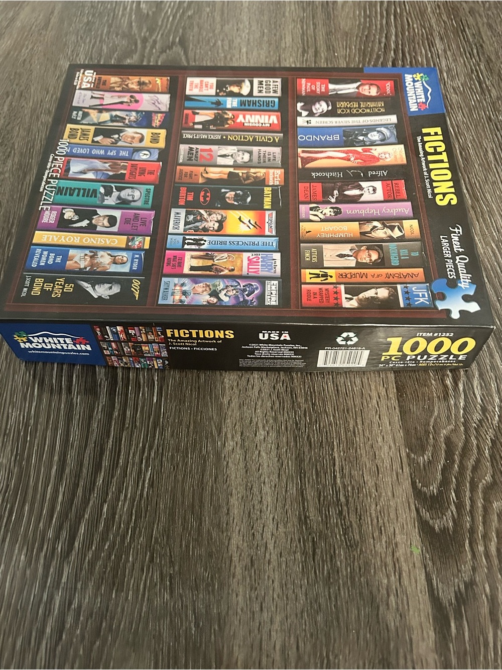 White Mountain Fictions 1,000-Piece Puzzle - Picture 6 of 9